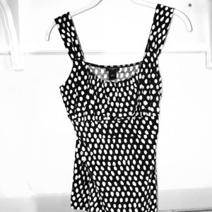 Anne Taylor Polka dot shirt, size S